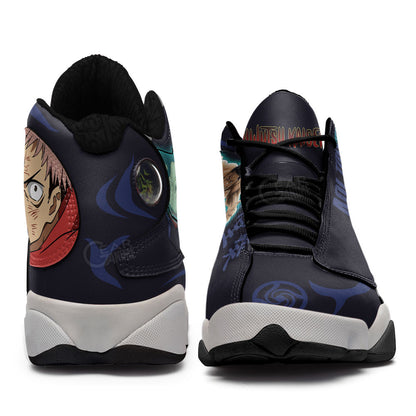 Aoi Todo and Yuji Itadori J13 Sneakers Jujutsu Kaisen Custom Anime Shoes