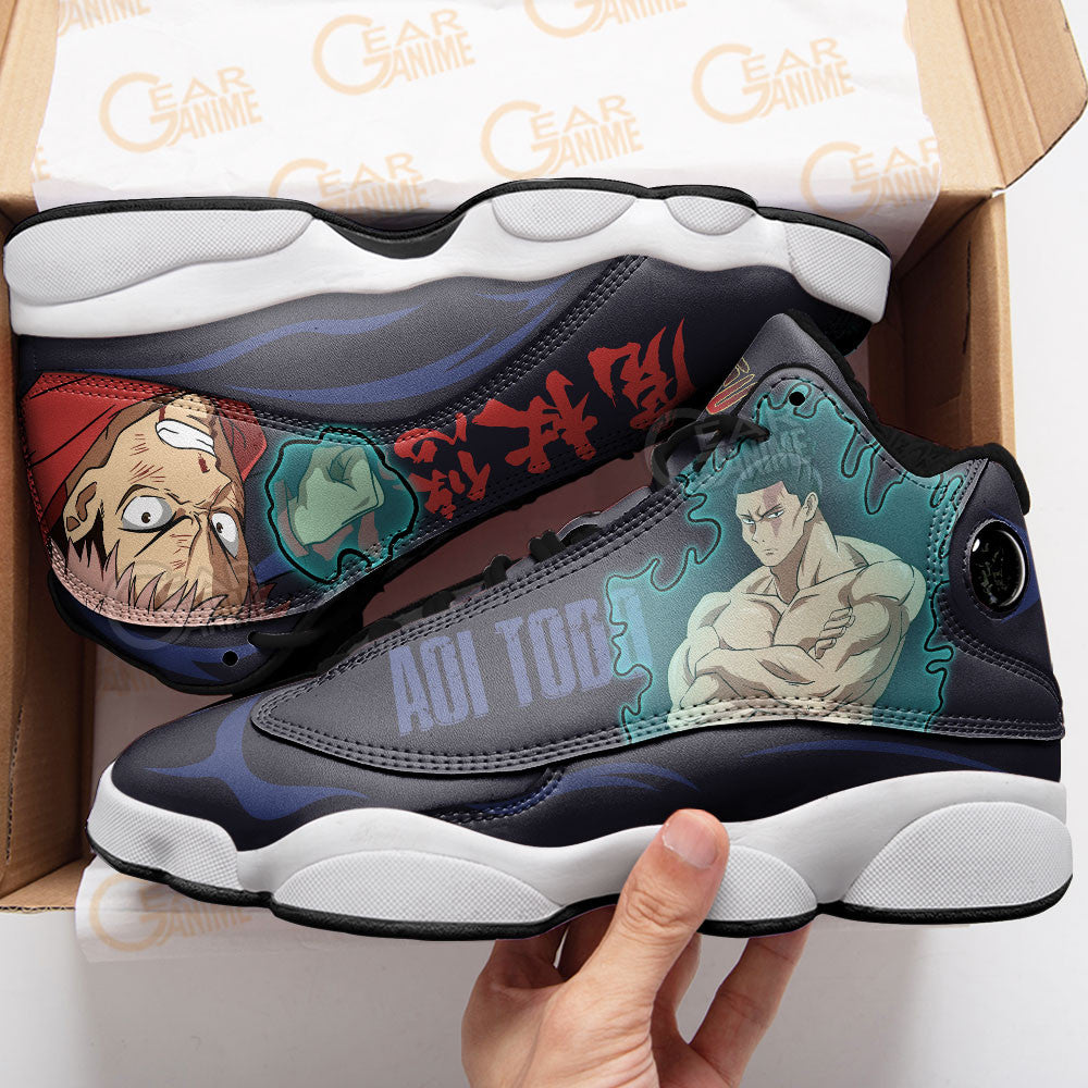 Aoi Todo and Yuji Itadori J13 Sneakers Jujutsu Kaisen Custom Anime Shoes