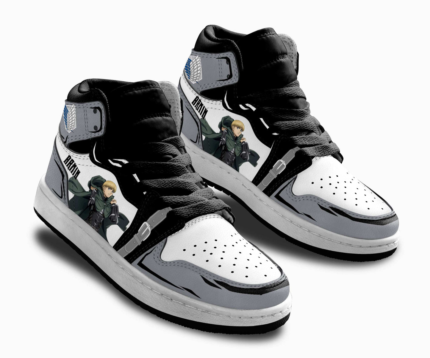 Armin Arlert Kids Sneakers Anime MV3012