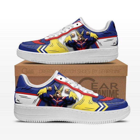 BNHA All Might Sneakers Custom Anime Shoes