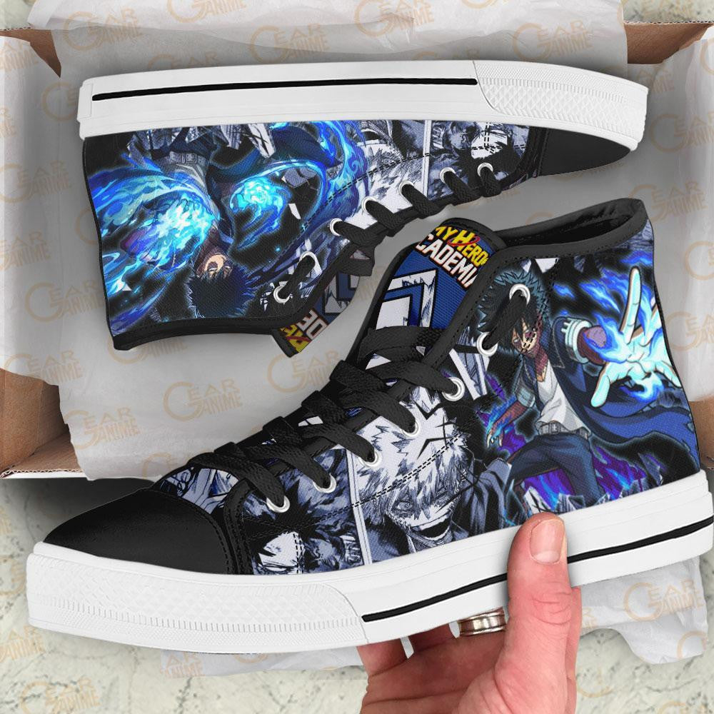 BNHA Dabi High Top Shoes Custom Anime Sneakers