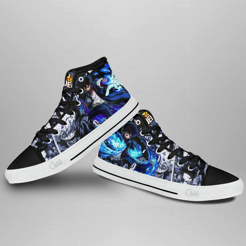 BNHA Dabi High Top Shoes Custom Anime Sneakers