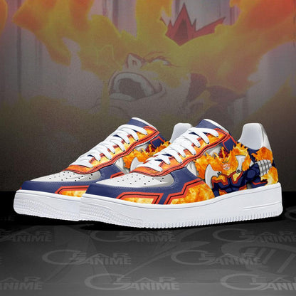 BNHA Endeavor Sneakers Custom Anime Shoes For Anime Fan