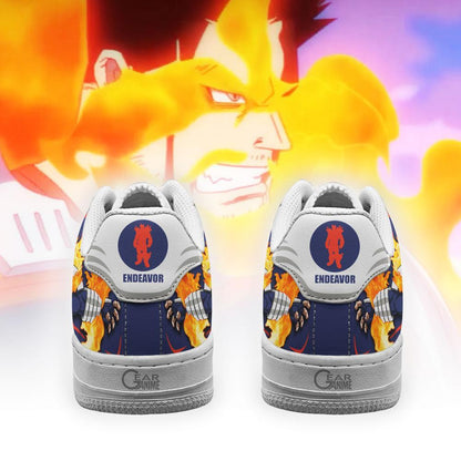 BNHA Endeavor Sneakers Custom Anime Shoes For Anime Fan