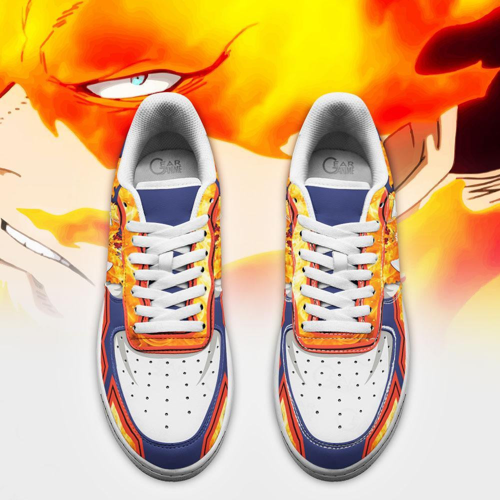 BNHA Endeavor Sneakers Custom Anime Shoes For Anime Fan