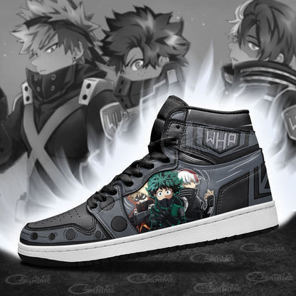 BNHA Three Musketeers Sneakers Custom Anime Shoes