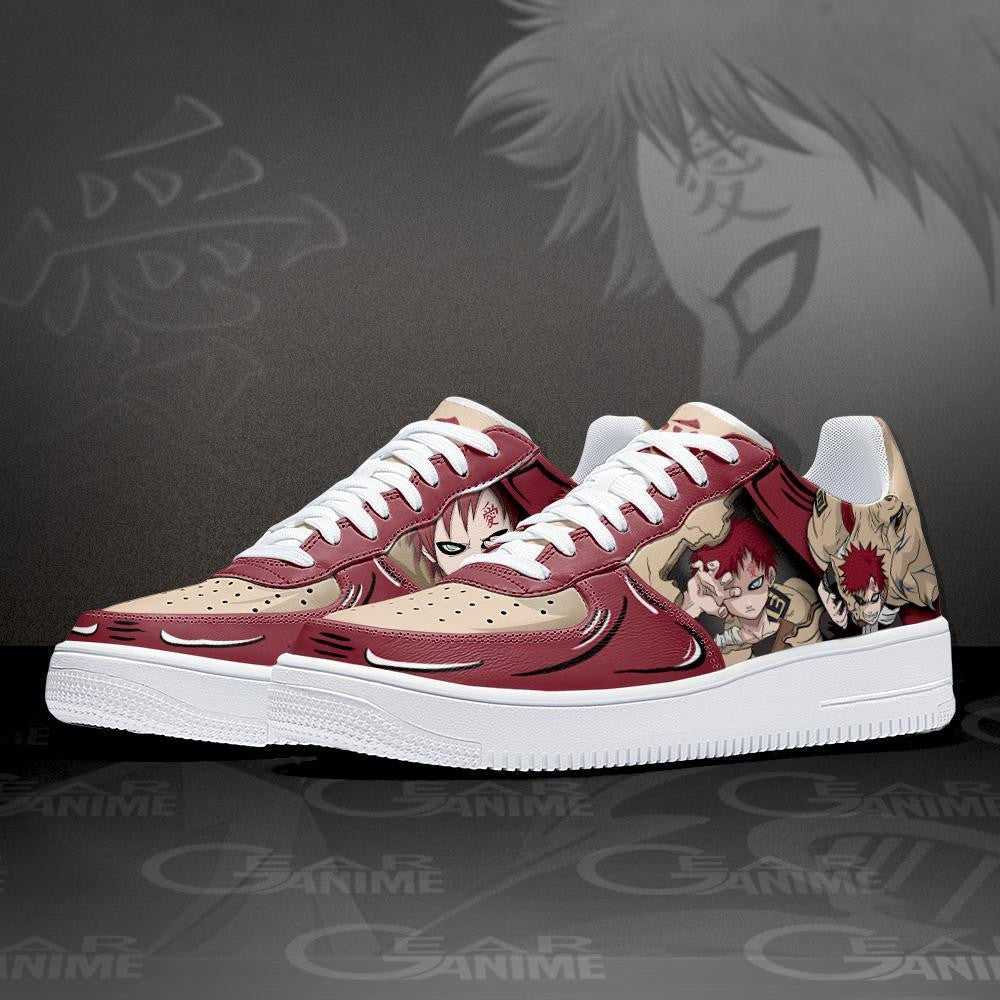 Custom Gaara Air Sneakers – Naruto Shoes for Anime Fans