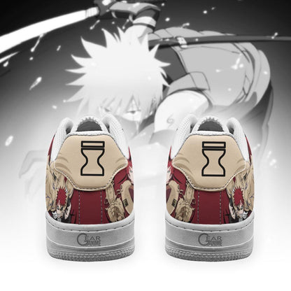 Custom Gaara Air Sneakers – Naruto Shoes for Anime Fans