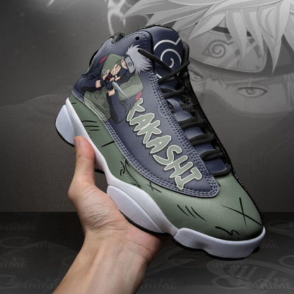 Custom Hatake Kakashi Jounin Anime Sneakers – Naruto Shoes for Fans