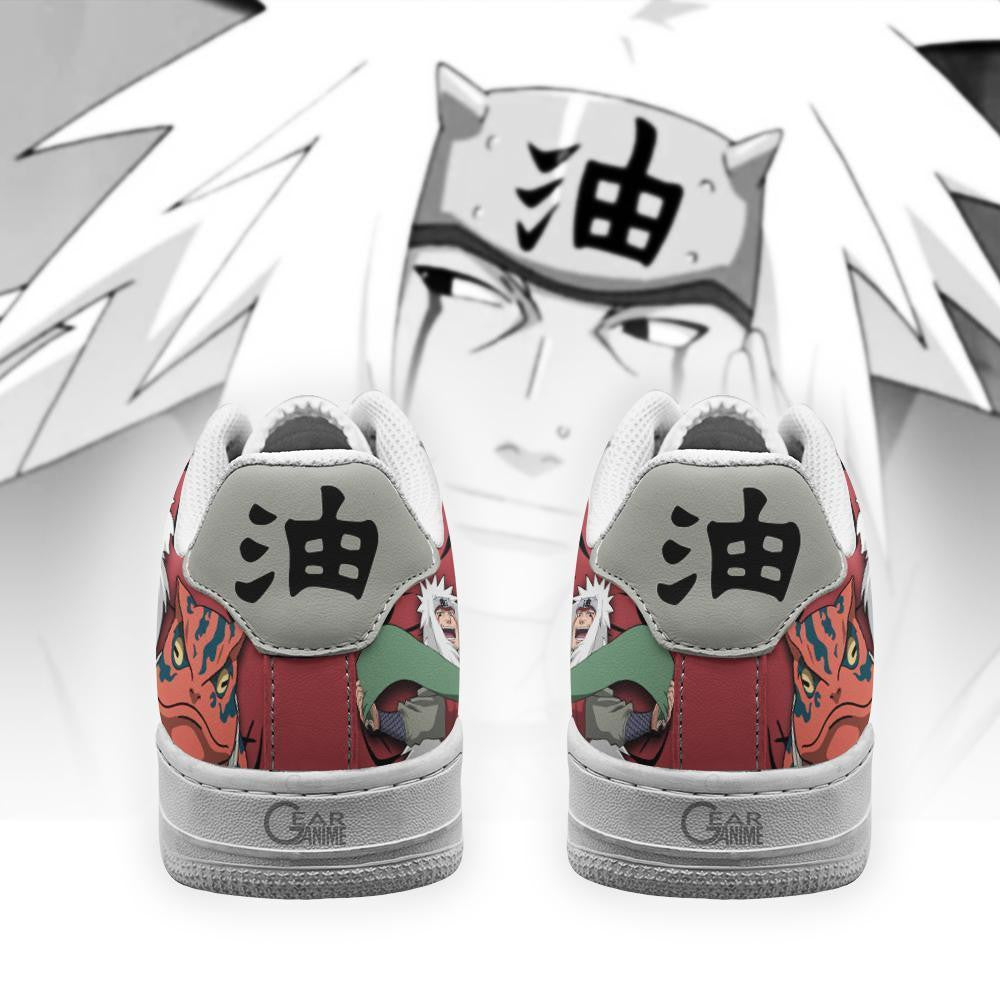 Custom Jiraiya Air Sneakers – Naruto Anime Shoes for True Fans