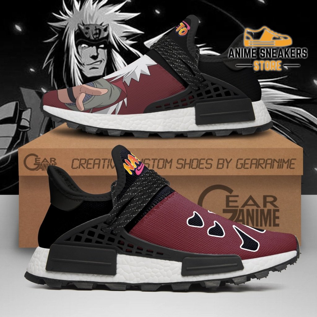 Custom Jiraiya Naruto Anime Shoes – Unique Printed Footwear for Fans PT11