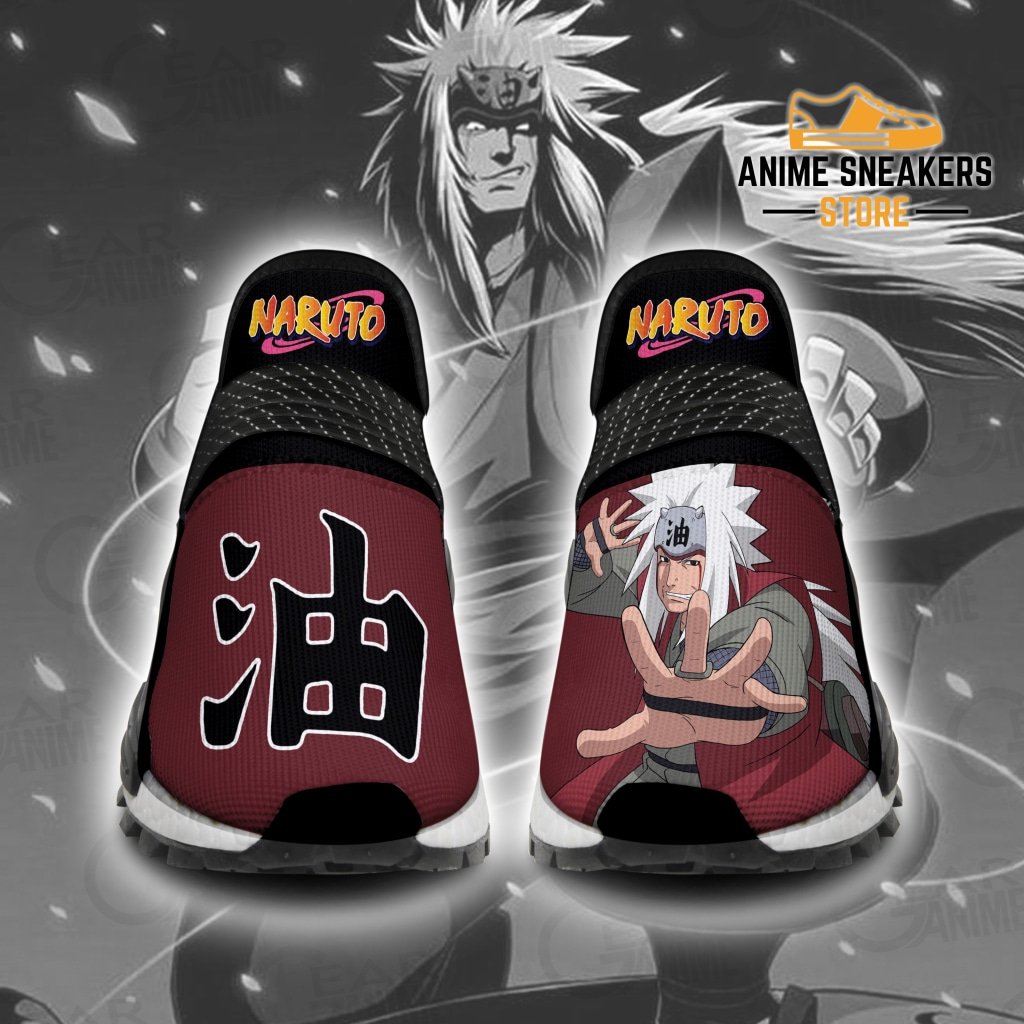 Custom Jiraiya Naruto Anime Shoes – Unique Printed Footwear for Fans PT11