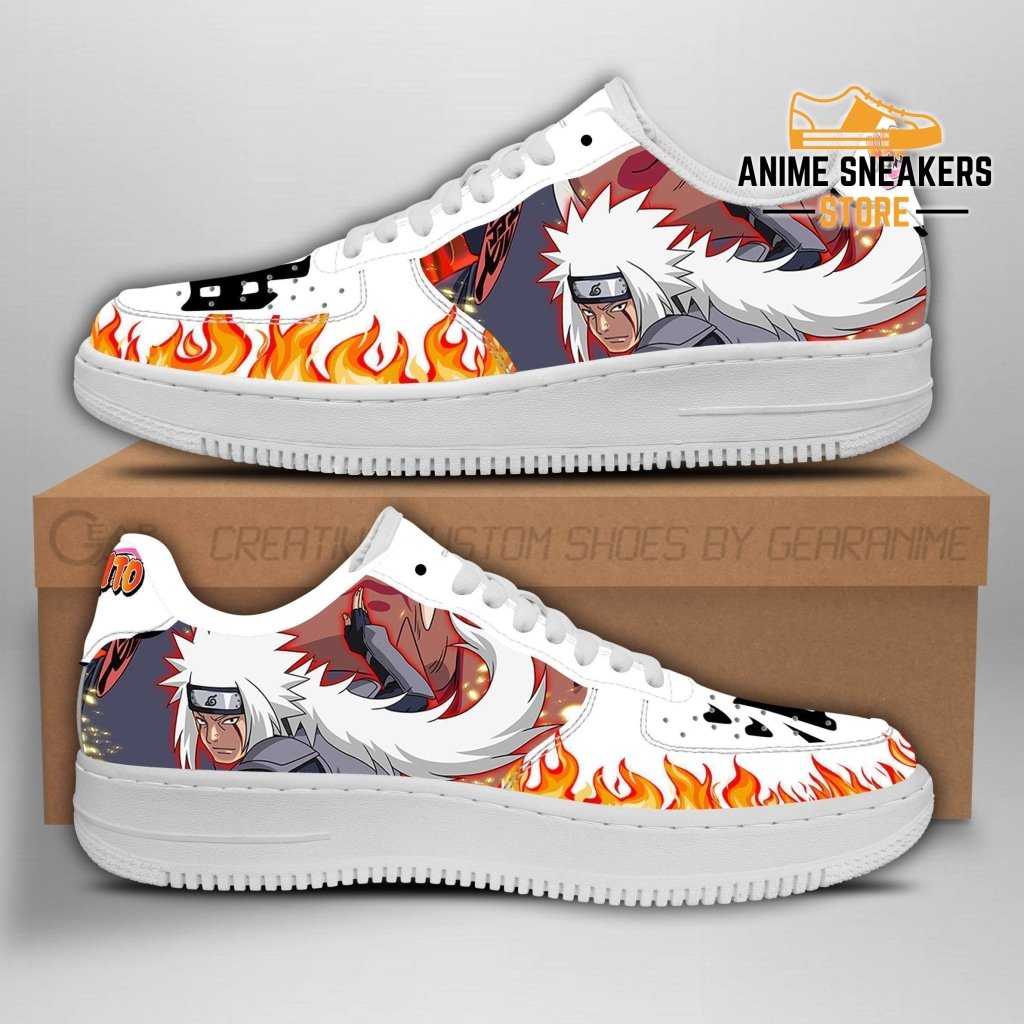 Custom Jiraiya Sneakers – Naruto Anime Shoes for Fans – Unique Gift PT04