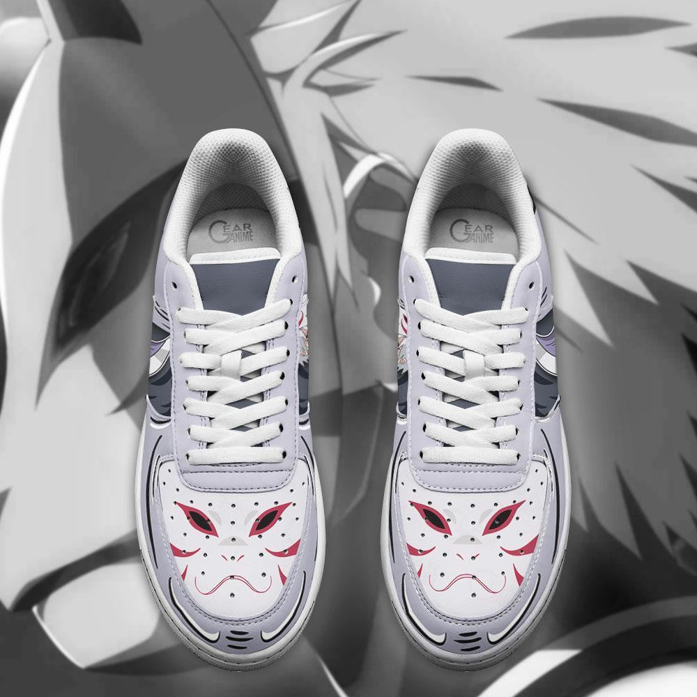 Custom Kakashi Anbu Anime Sneakers – Naruto Air Shoes NRT Design