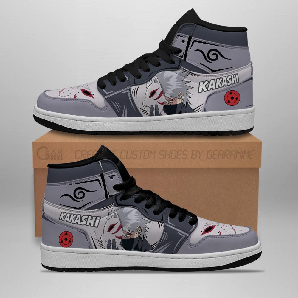 Custom Kakashi Anbu Anime Sneakers – Naruto Fans Dream Shoes