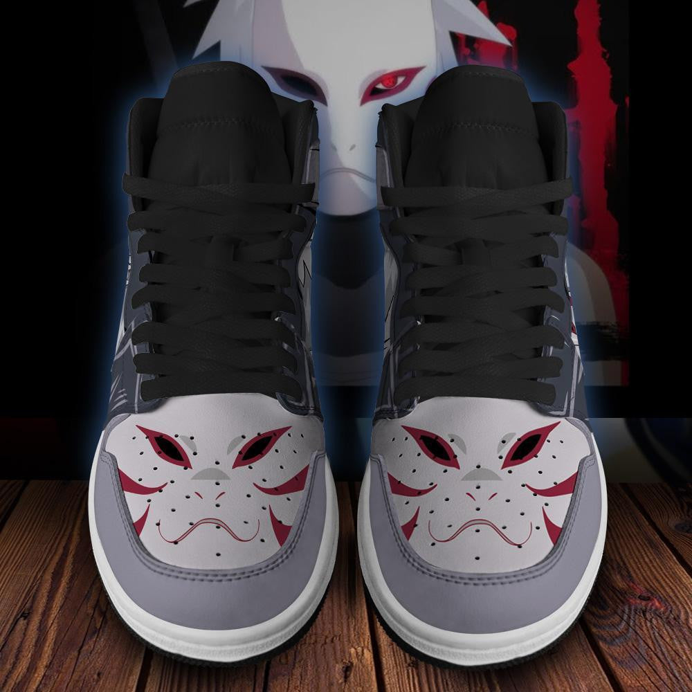 Custom Kakashi Anbu Anime Sneakers – Naruto Fans Dream Shoes