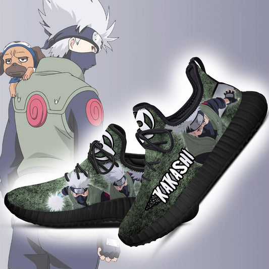 Custom Kakashi Anime Shoes – Naruto Fan Gift Idea – Reze Shoes