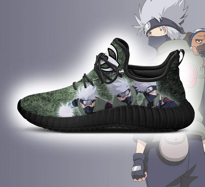 Custom Kakashi Anime Shoes – Naruto Fan Gift Idea – Reze Shoes