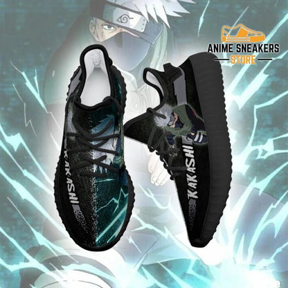 Custom Kakashi Anime Sneakers – Naruto Fan Gift – Yeezy Style Footwear TT03