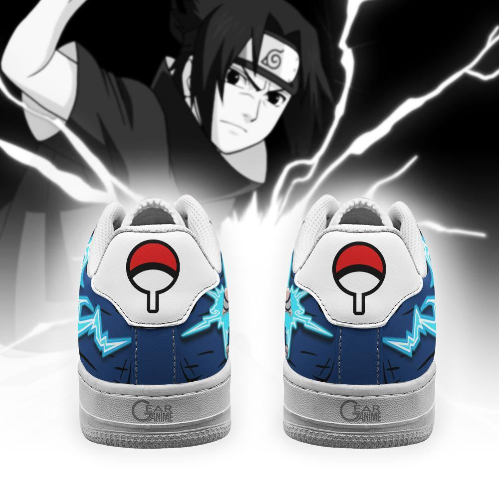 Custom Sasuke Chidori Air Sneakers – Naruto Anime Shoes