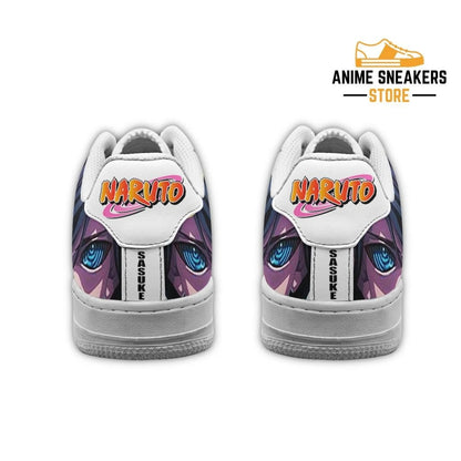 Custom Sasuke Eyes Anime Sneakers – Naruto Shoes for Fans