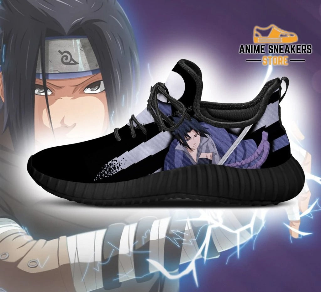 Custom Sasuke Jutsu Reze Shoes – Naruto Anime Fan Gift Idea – TT03