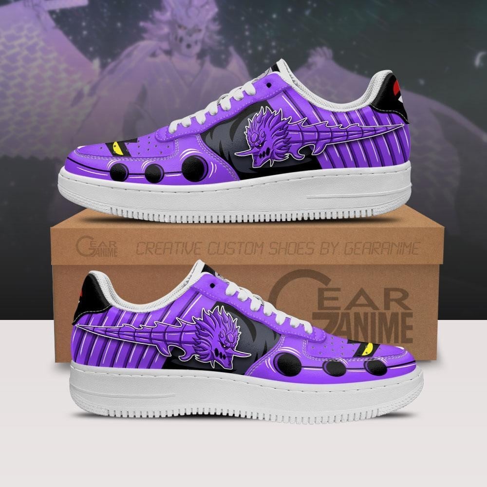 Custom Sasuke Susanoo Air Sneakers – Naruto Anime Shoes for True Fans!