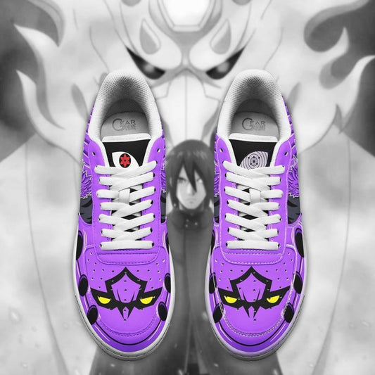 Custom Sasuke Susanoo Air Sneakers – Naruto Anime Shoes for True Fans!