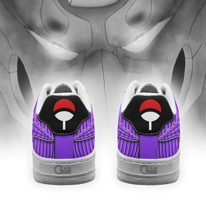 Custom Sasuke Susanoo Air Sneakers – Naruto Anime Shoes for True Fans!