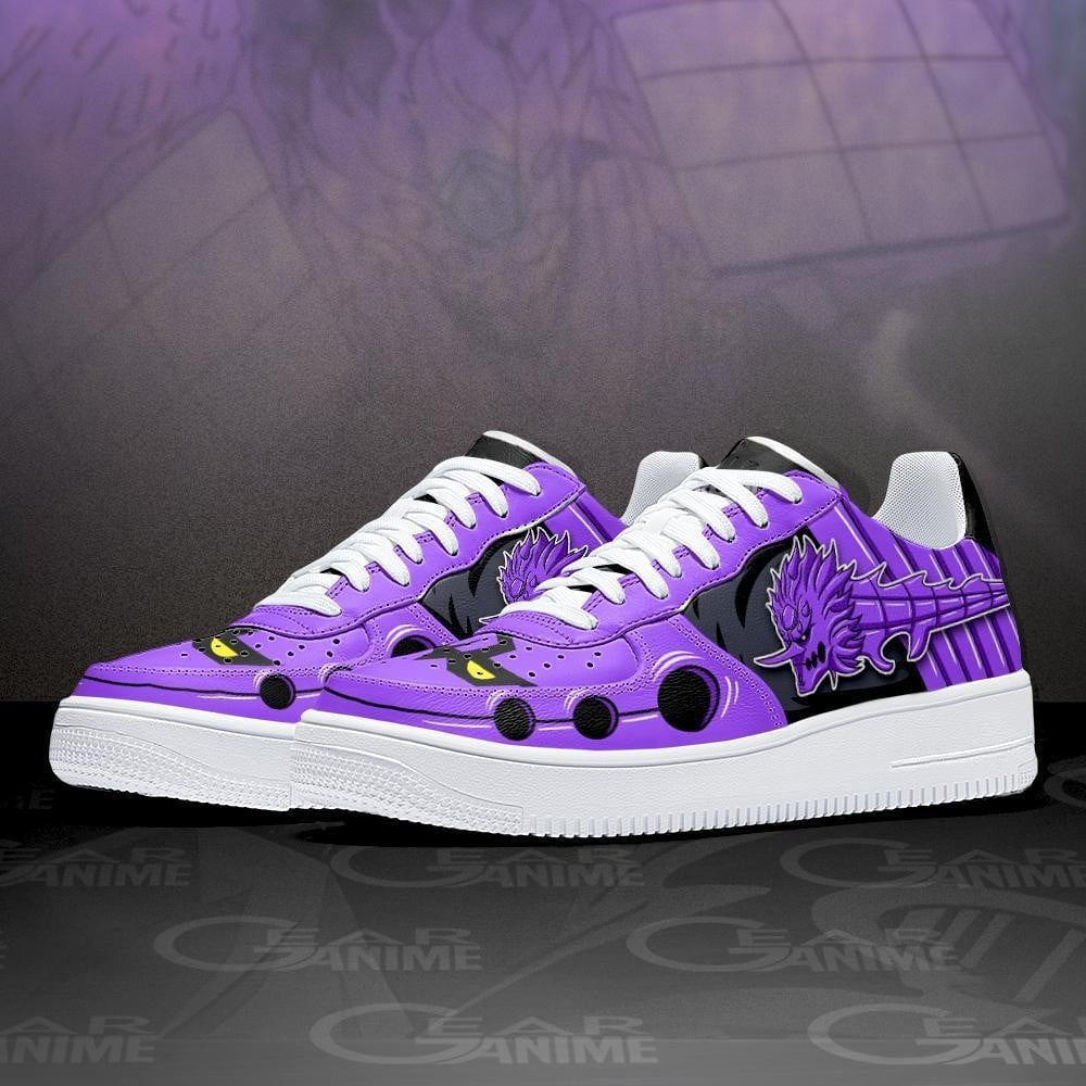 Custom Sasuke Susanoo Air Sneakers – Naruto Anime Shoes for True Fans!