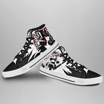 Custom Temari Anime High Top Sneakers – Naruto Japan Style Footwear