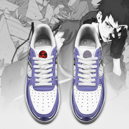 Custom Uchiha Obito Anime Air Sneakers – Naruto Shoes for Men and Women.