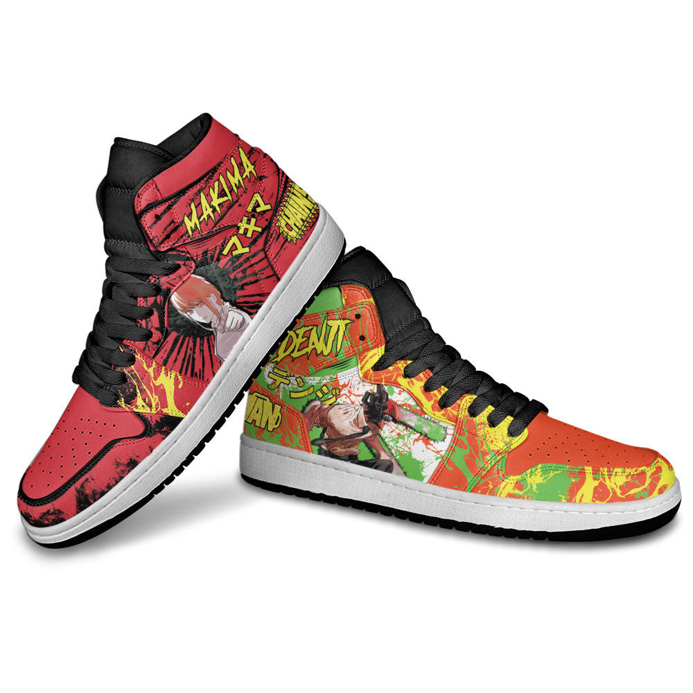 Denji and Makima J1 Sneakers Anime