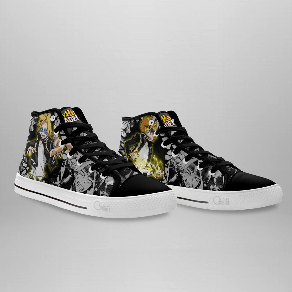 Denki Kaminari High Top Shoes Custom Anime Sneakers