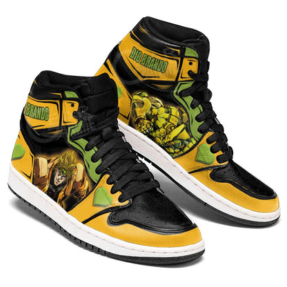 Dio Brando Custom Anime Shoes For JoJo's Fans