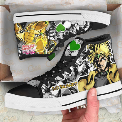 Dio Brando High Top Shoes NTT111