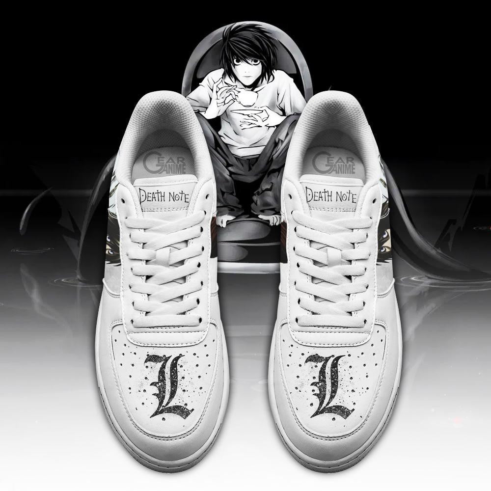 Dnote L Lawliet Shoes Custom Anime PT11