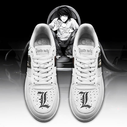 Dnote L Lawliet Shoes Custom Anime PT11