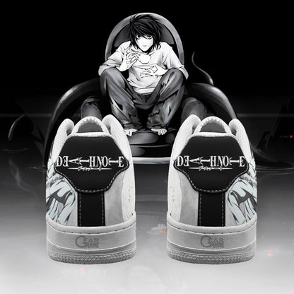 Dnote L Lawliet Shoes Custom Anime PT11