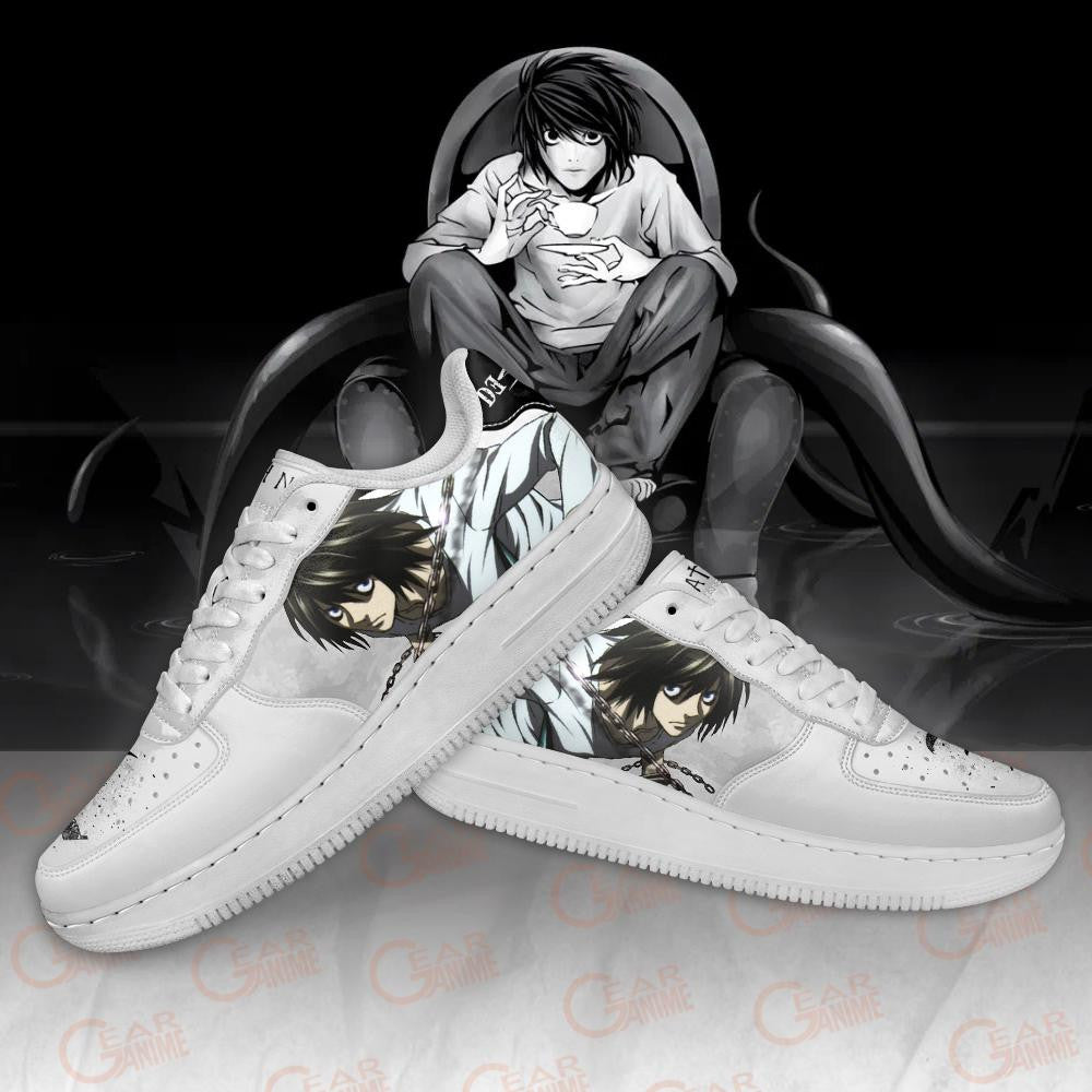 Dnote L Lawliet Shoes Custom Anime PT11