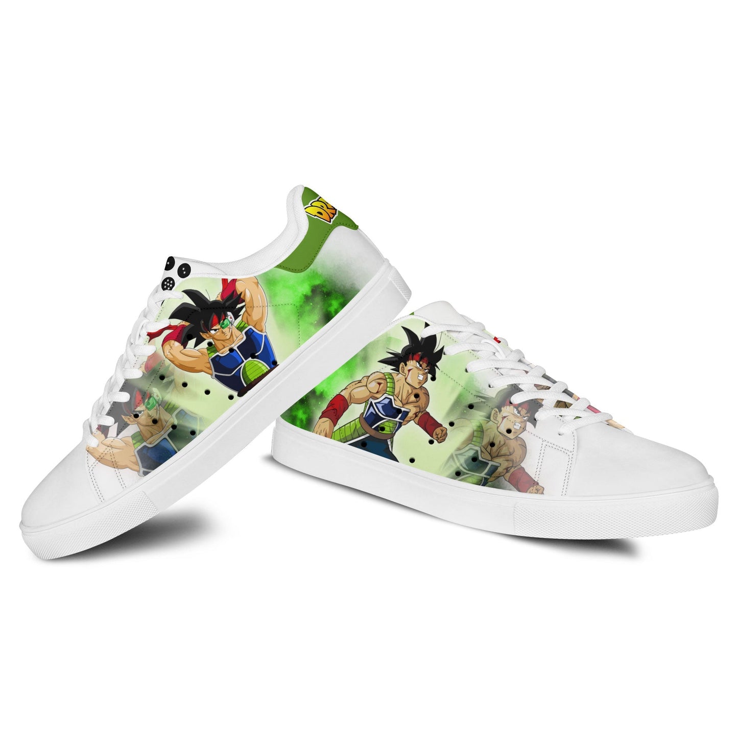 Dragon Ball Bardock Skate Sneakers Custom Anime Shoes