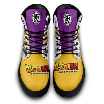 Dragon Ball Gohan Super Saiyan Boots Custom Manga Anime Shoes