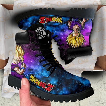 Dragon Ball Gohan Super Saiyan Boots Shoes Anime Galaxy Style NTT0512