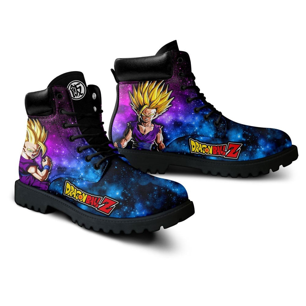 Dragon Ball Gohan Super Saiyan Boots Shoes Anime Galaxy Style NTT0512