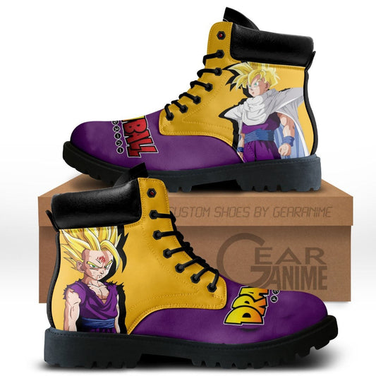 Dragon Ball Gohan Super Saiyan Boots Shoes Anime MV2811