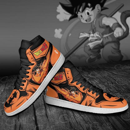 Dragon Ball Goku Flying Nimbus Custom Anime Shoes