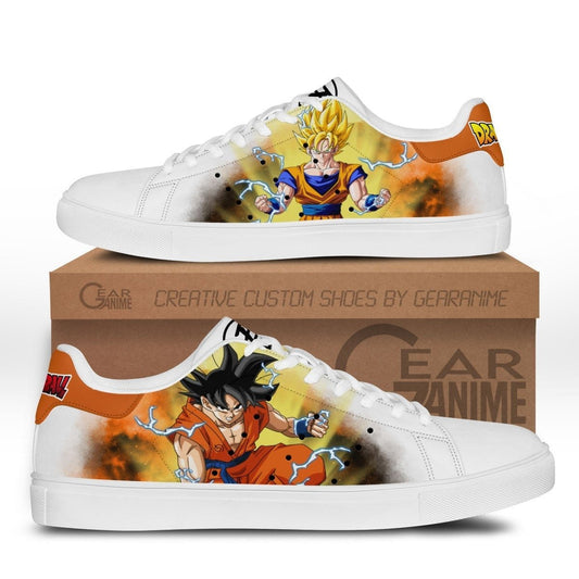 Dragon Ball Goku Skate Sneakers Custom Anime Shoes