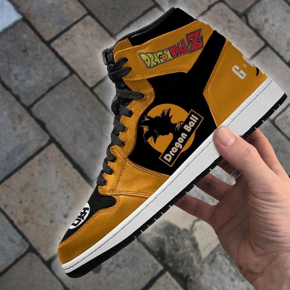 Dragon Ball Goku Sneakers Silhouette Custom Anime Shoes