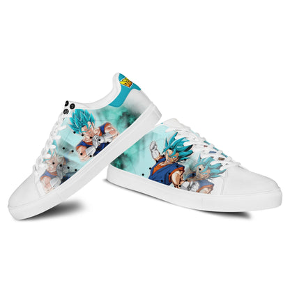 Dragon Ball Vegito Skate Sneakers Custom Anime Shoes