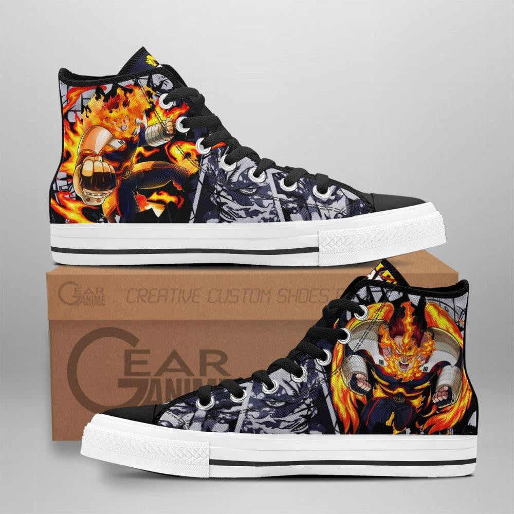 Endeavor High Top Shoes Custom Anime Sneakers